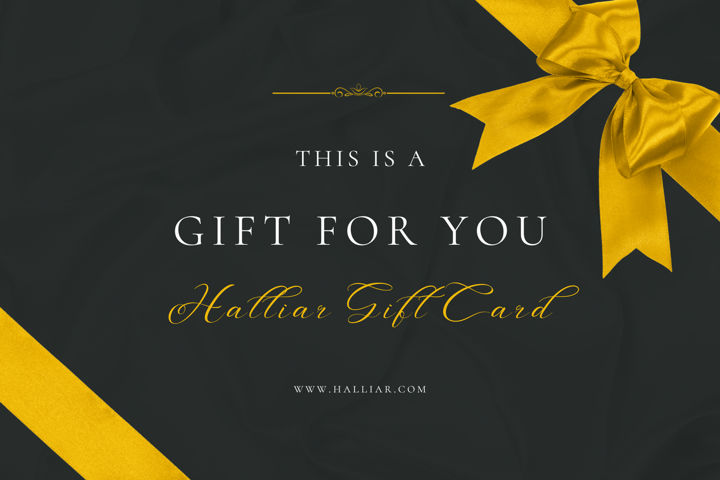 Halliar Gift Card